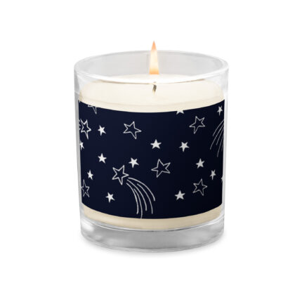 Extortic candle with Star Pattern