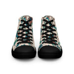 Men’s high top canvas shoes