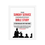 Bible Study Service Acrylic Crystal Frame Wall Picture - Image 27