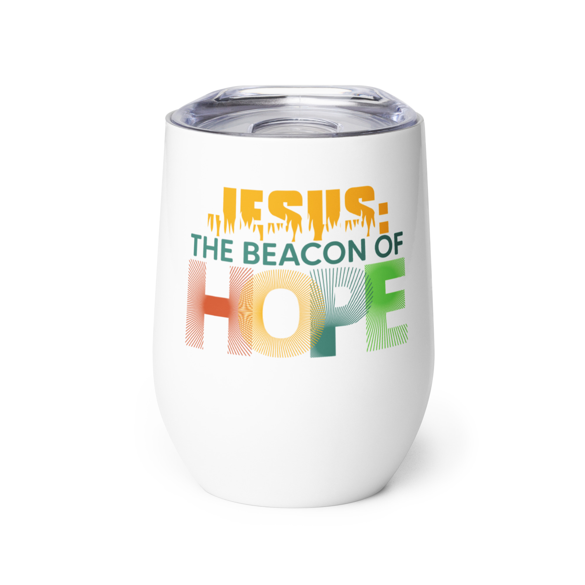 wine-tumbler-white-front-68142afadbfa7.jpg JESUS THE BEACON OF HOPE - Image 1