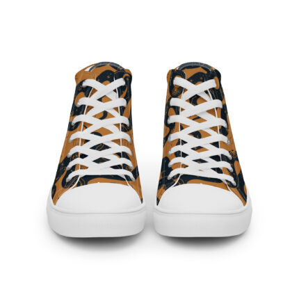 Women’s high top canvas shoes