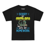 SORRY MY CRESTED GECKO ATE MY HOMEWORK