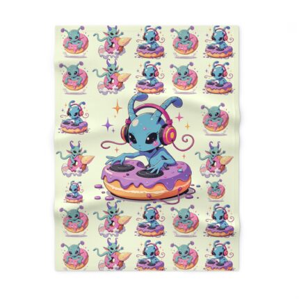 ALIEN PATTERN Baby Blanket