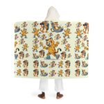 DANCING TIGER PATTERN Cosmic Dream Fleece Blanket