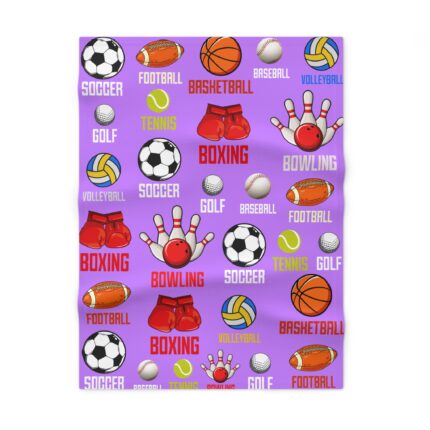 SPORTS BLANKET PATTERN Baby Blanket