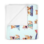 CUTE CAT PATTERN Baby Blanket - Image 2