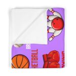 SPORTS BLANKET PATTERN Baby Blanket - Image 2