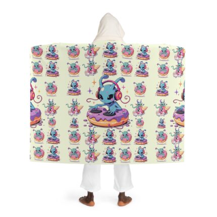 ALIEN PATTERN Cosmic Dream Fleece Blanket