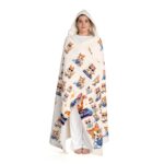 CUTE CAT PATTERN Cosmic Dream Fleece Blanket - Image 3