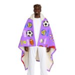 SPORTS BLANKET PATTERN Cosmic Dream Fleece Blanket - Image 2