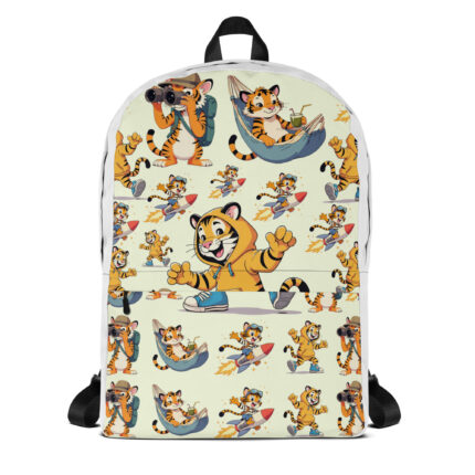 DANCING TIGER PATTERN Backpack