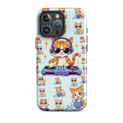 CUTE CAT PATTERN Tough Case for iPhone®