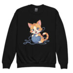 CAT WITH KNITTEN THREAD - Image 2