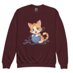 CAT WITH KNITTEN THREAD - Image 4