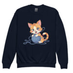 CAT WITH KNITTEN THREAD - Image 3